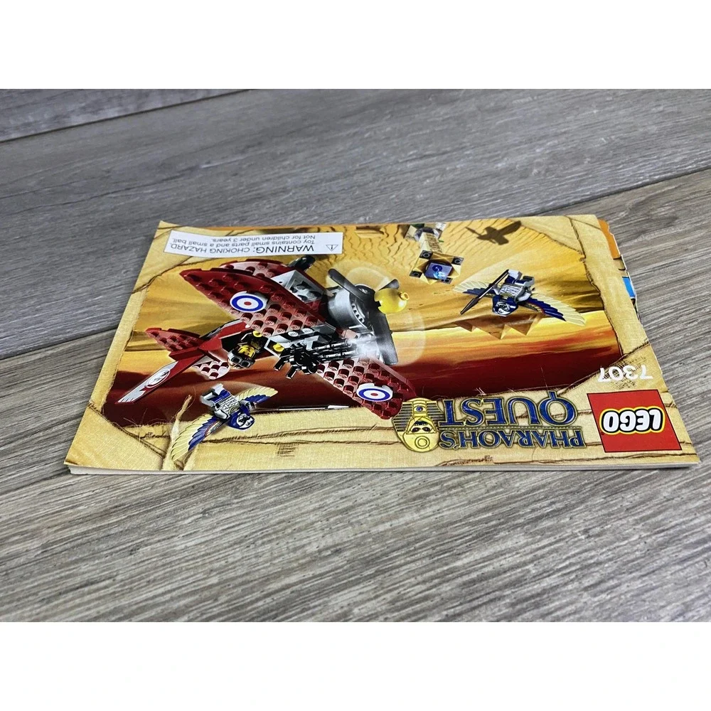 LEGO Pharaoh's Quest 7307 Flying Mummy Attack Instruction Manual 2011‎ Booklet - Picture 11 of 12